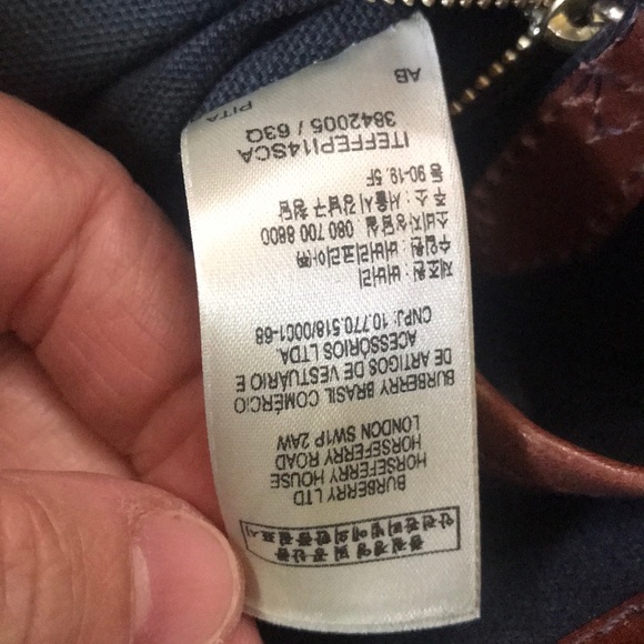 COPY - Burberry Bridle House Check Small Abbott C… - Picture 9 of 16